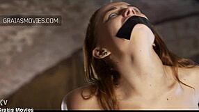 Her Hands Are Tied While She Screams During Brutal Caning Session.