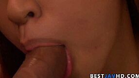 Busty Buruma Aoi Takes Double Dicking and Blowjobs from Two Japanese Guys