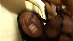 Ebony Babes Bent Over for Doggy Cumshots