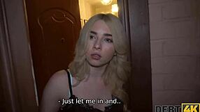 Russian teen gets fucked by debt collector in HD