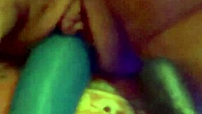 She's face down, spread open, teasing for throbbing orgasm 😈