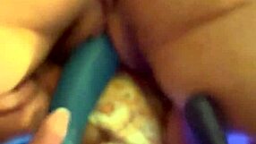 She's face down, spread open, teasing for throbbing orgasm 😈