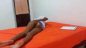 Mexican student ditching class for homemade tit show