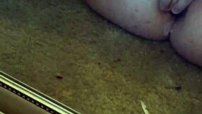 wow! fat bbw inserts anal plug and masturbates with g-spot vibrator to squirt!