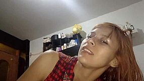 my doctor used a thick thermometer that made me so wet, curing my fever