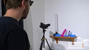 Big-Titted Hoe Amber Alena Sloppily Blows and Face-Fucks Massive Cock to Squirting Orgasm