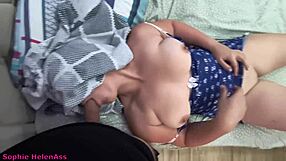 cheating girlfriend lets stepbrother touch her pussy