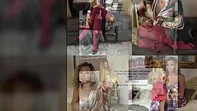 Instructed to Jerk Off by Cruel Natalia Forrest, Humiliating Latex Sissy