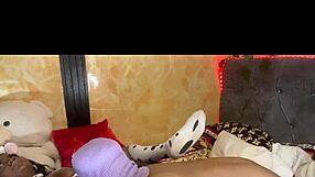 Anitawetpussy bends over for ass worship in night club