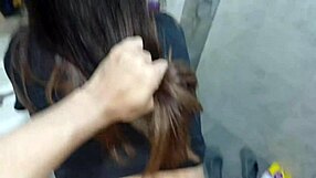 colombian mother-in-law plays hot games with blowjob homemade