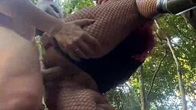 Tesão Brutal: Cosplay Bunny Hunted by Evil Rabbit for Outdoor Pussy Play in Nature.