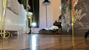 hot cheerleader at photoshoot turns porn casting 😏