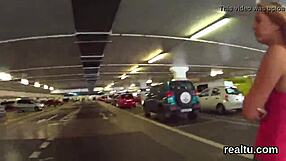 Charming Czech sweetie seduced in mall, then hardcore POV fucking