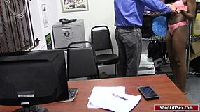 Black Babe Fucked For Stealing Phones