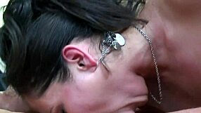 jessica bangcock milf gives blowjob and fucks with monster cock in office, gets facial cumshot