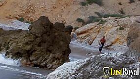 busty blonde enjoys anal sex with blowjob and missionary