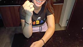 colombian mother-in-law plays hot games with blowjob homemade