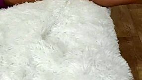 stepmom subtly reveals herself between legs in wet flash