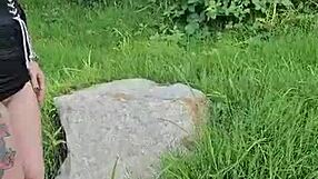 Masturbate Me Outside In The Open Air!