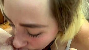 On Holiday with Stepcousin Sharing Room, Licking and Face Fucking in Pretty Wet Action