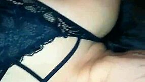 Tied up girlfriend deepthroats monster cock while watching xvideos