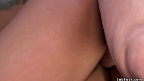 blonde whipped hard and rough fucked