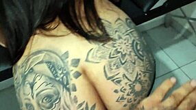 Beautiful Colombian Latina swallows my cock and gets facial.