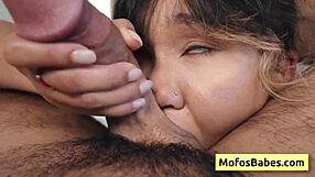 big ass asian enjoys massive dick deep and rough