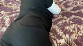 A young woman from Syria wears a hijab and has passionate sex with a handsome man