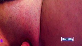 watch me fuck my friend's shaved pussy and cum inside?