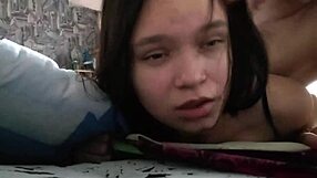 stepfather fucked stepdaughter while she was talking with mother on the phone