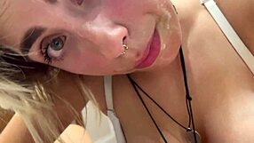 On Holiday with Stepcousin Sharing Room, Licking and Face Fucking in Pretty Wet Action