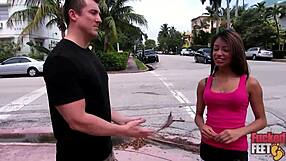 philly jhon enjoys sucking veronica rodriguez's feet