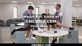 Emotional freeuse office fucks BBW CNCMilf bent over