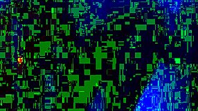 Trav's Ebony Outdoor Striptease in Lingerie with Clothes Ripped