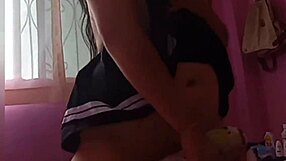 dancing to favorite music while touching my pink pussy