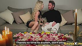 Tory's bf relishes her shaved pussy blow-job and nasty arse licking.