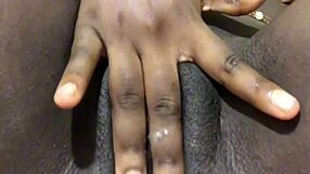 Homemade ebony solo masturbation or something else?
