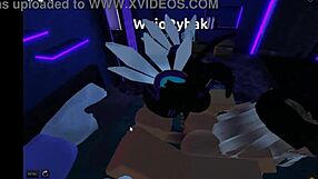 Horny roblox boy fucks step sister in missionary