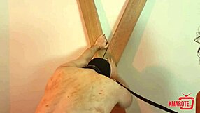 Man, I'm just punishing this perverted Brazilian slave by kicking hard