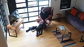 I fuck my sugardaddy raw in his penthouse after intense cock sucking