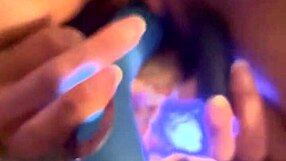 She's face down, spread open, teasing for throbbing orgasm 😈