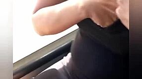 Risky Blowjob On Public Bus