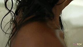 Black Lesbian Licks and Fingers Super Hairy Pussy with Passion