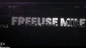 Milf Angelina Moon rides in newlywed scene