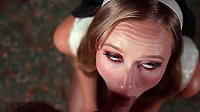 White beauty gets rough treatment with a big cock