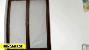 Christina's first casting experience with the love doctor in a hospital setting