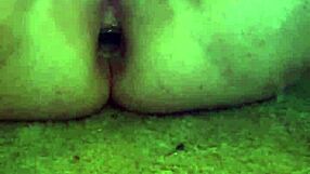 wow! fat bbw inserts anal plug and masturbates with g-spot vibrator to squirt!