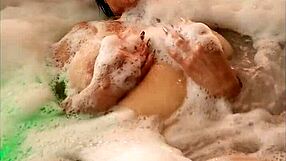 My stepmother seduces me in the jacuzzi and gives me a deep blow job