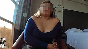 Chubby Latina seeks big cock in solo porn audition